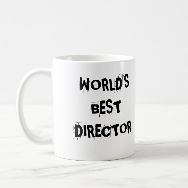 Der beste Direktor der Welt Tasse (Links)