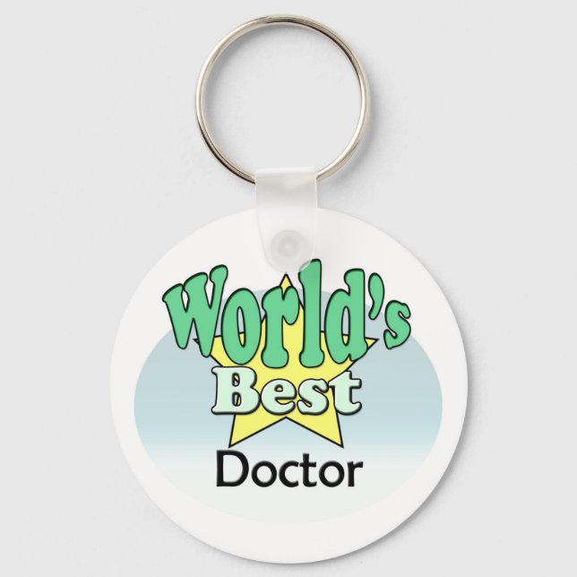 Der beste Doktor der Welt Schlüsselanhänger (Vorderseite)