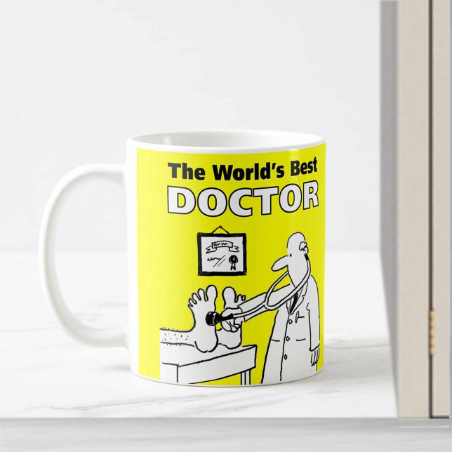 Der beste Doktor der Welt Tasse (Von Creator hochgeladen)