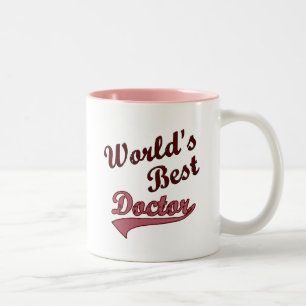Der beste Doktor der Welt Zweifarbige Tasse
