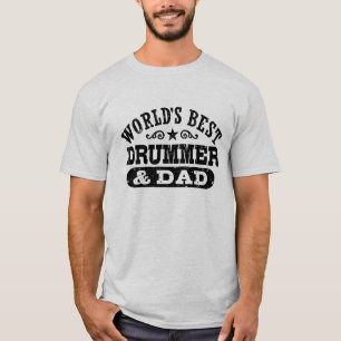 Der beste Drummer und Vater der Welt T-Shirt