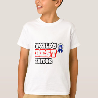 Der beste Editor der Welt T-Shirt