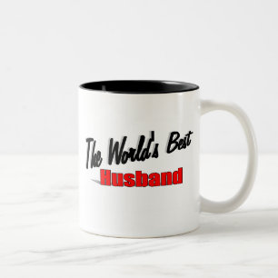 Der beste Ehemann der Welt Zweifarbige Tasse