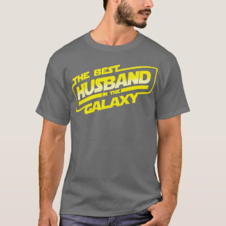 Der beste Ehemann in der Galaxie Vatertag Bester E T-Shirt