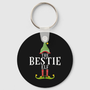 Der beste Elf lustige passende Pyjama Weihnachten  Schlüsselanhänger