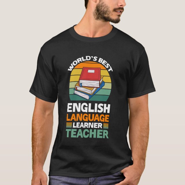 Der beste Englischlehrer der Welt T-Shirt (Vorderseite)
