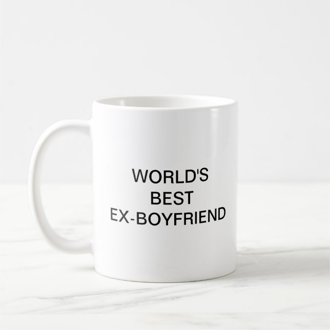 Der beste Ex-Freund der Welt Kaffeetasse (Links)