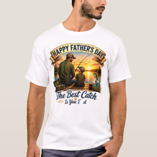 Der beste Fang bist du Papa, alles Gute zum Vatert T-Shirt