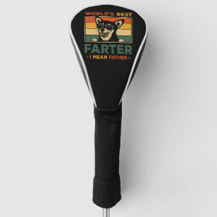 Der beste Farter I Gemein Vater Funny Vater Dog Golf Headcover