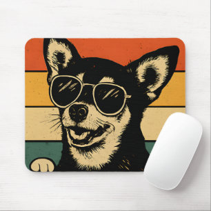 Der beste Farter I Gemein Vater Funny Vater Dog Mousepad