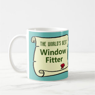 Der beste Fensteranschluss der Welt. Kaffeetasse