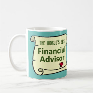 Der beste Finanzberater der Welt. Kaffeetasse
