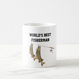 **DER BESTE FISCHER DER WELT" KAFFEETASSE