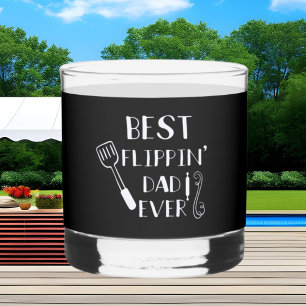 Der beste Flippich-Vater aller Grillen Whiskyglas