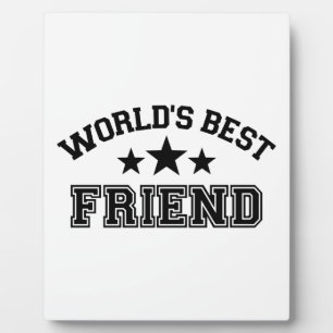 Der beste Freund der Welt Fotoplatte