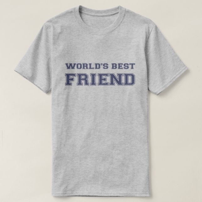 Der beste Freund der Welt T-Shirt (Design vorne)