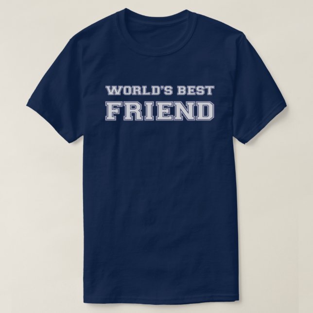 Der beste Freund der Welt T-Shirt (Design vorne)