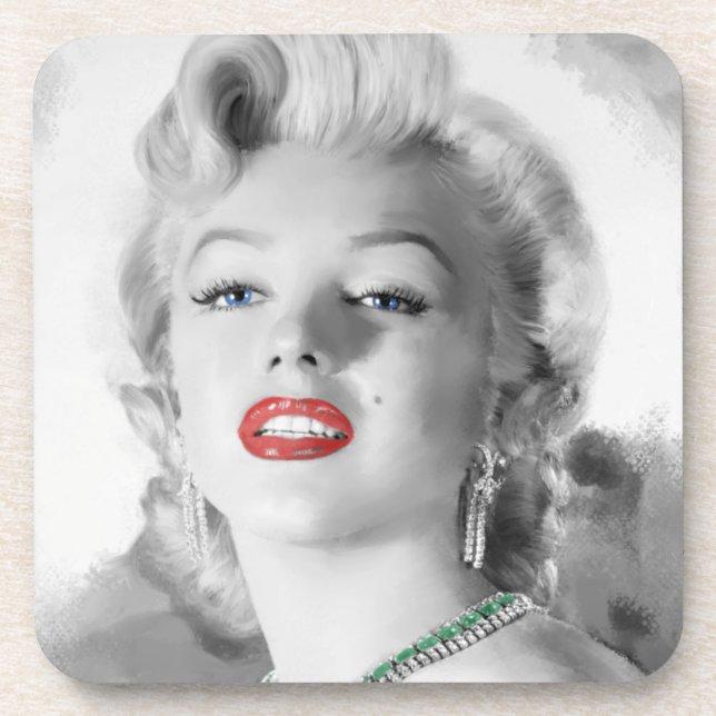 Der beste Freund des Mädchens I Getränkeuntersetzer (Vorderseite)