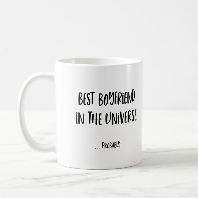 Der beste Freund im Universum-Gewittermangel Kaffeetasse (Links)