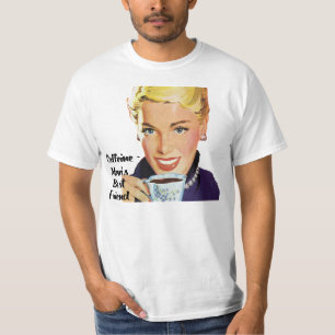 Der beste Freund-T - Shirt der Koffein-Mamas