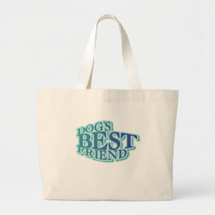 Der beste Freund-T-Shirts und Geschenke des Hundes Jumbo Stoffbeutel