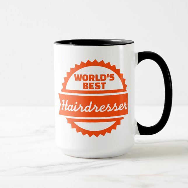 Der beste Friseur der Welt Tasse (Rechts)