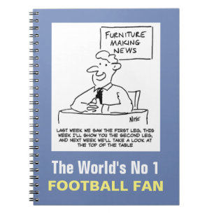Der beste Fußballfan der Welt Notizblock