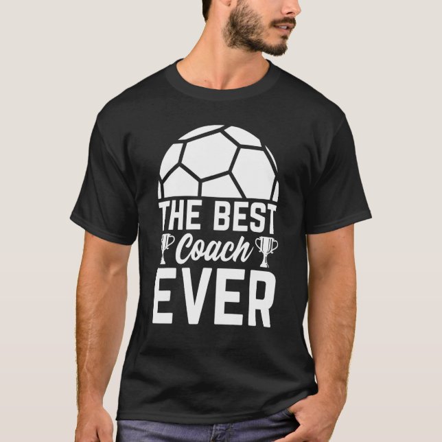 Der beste Fußballtrainer aller Zeiten T-Shirt (Vorderseite)