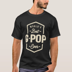 Der beste G-Pop der Welt - Vater Opa T-Shirt