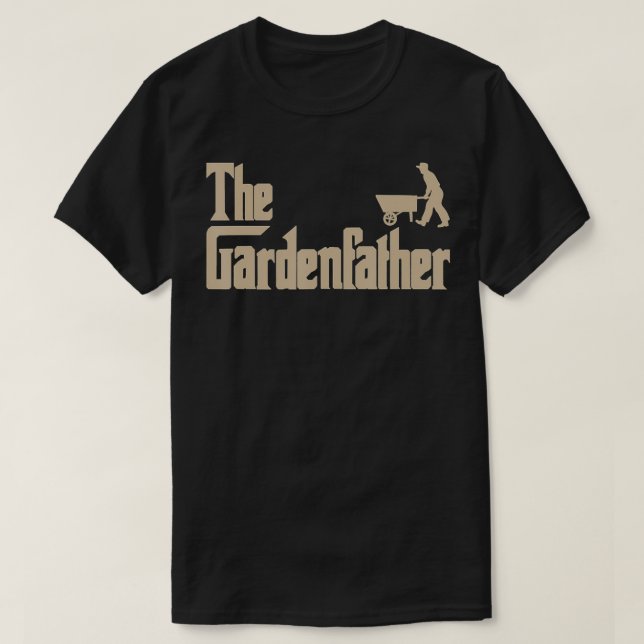 Der beste Gartenvater gibt dem Gärtnervater T-Shirt (Design vorne)