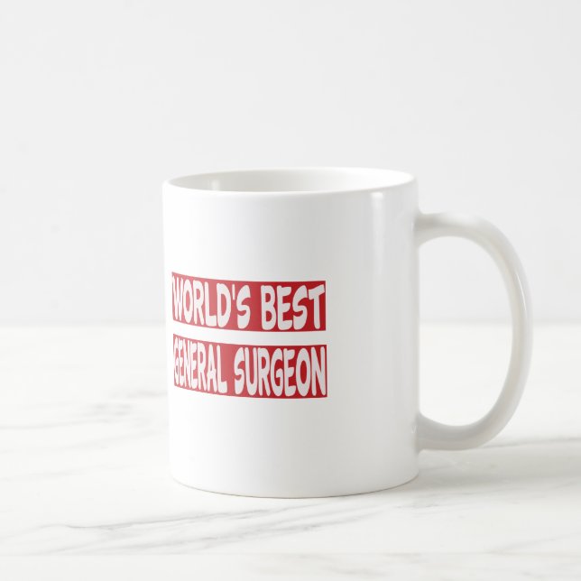Der beste General Surgeon der Welt Kaffeetasse (Rechts)