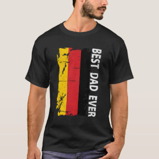Der beste Ger Vater je Vatertag Gery Flag Daddy T-Shirt