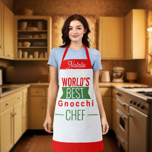Der beste Gnocchi-Koch der Welt - personalisierte Schürze