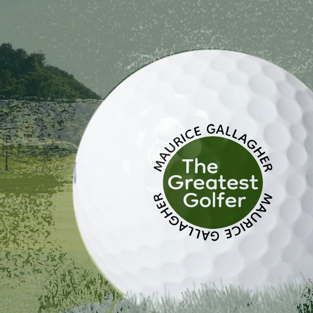 Der Beste Golfer aller Zeiten Golfball (Von Creator hochgeladen)