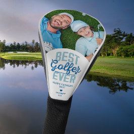 Der beste Golfer für jedes Foto Vatertag Golf Headcover