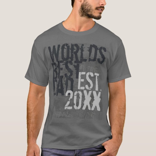 Der beste Graffitti-Text der Welt für Vater T-Shirt (Vorderseite)