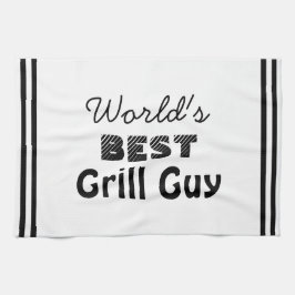 Der beste Grill-Typ der Welt Geschirrtuch