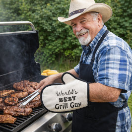 Der beste Grill-Typ der Welt Ofenhandschuh