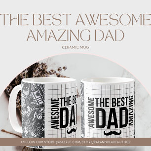 Der beste großartige unglaubliche Papa Keramikbech Kaffeetasse