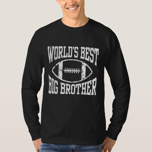 Der beste große Bruder der Welt T-Shirt (Vorderseite)