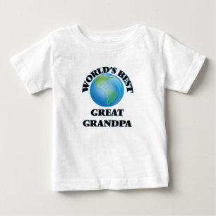 Der beste große Großvater der Welt Baby T-shirt