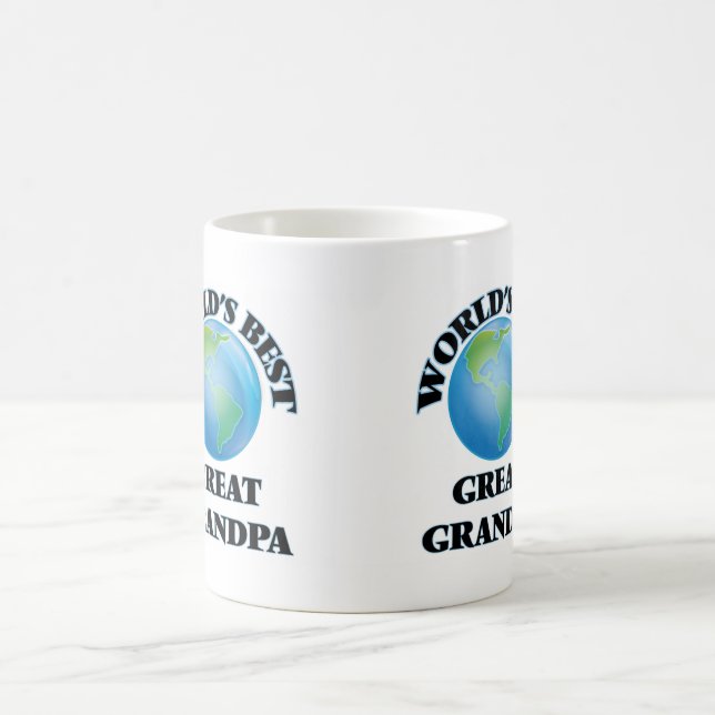 Der beste große Großvater der Welt Tasse (Mittel)