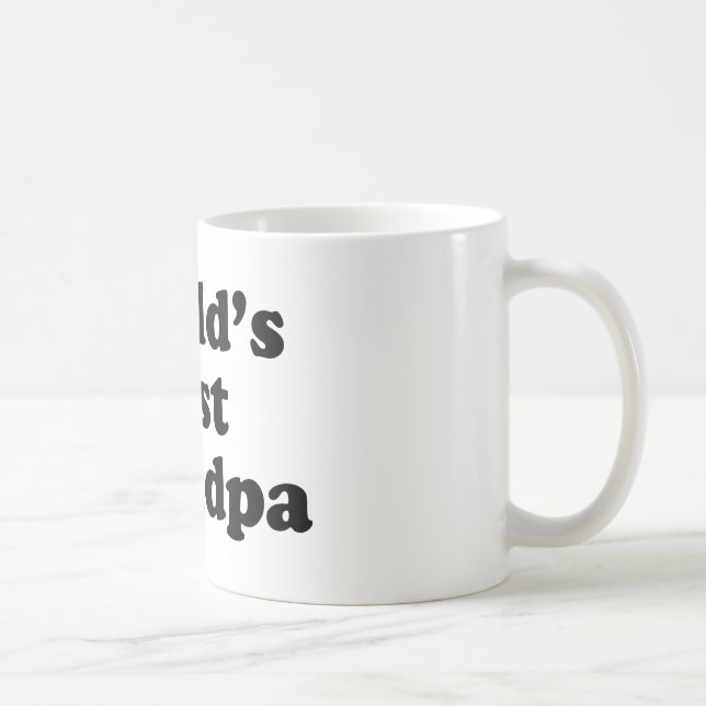Der beste Großvater der Welt Tasse (Rechts)