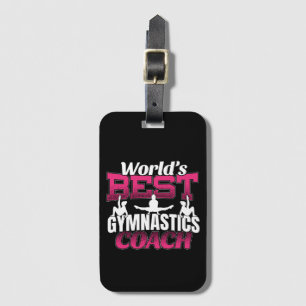 Der beste Gymnastiktrainer der Welt Gepäckanhänger