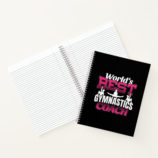 Der beste Gymnastiktrainer der Welt Notizbuch (Innenseite)