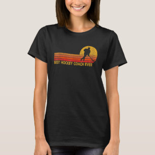 Der beste Hockey Coach je Eishockey Team Coach Ret T-Shirt