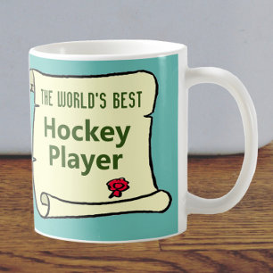Der beste Hockey-Spieler der Welt. Kaffeetasse