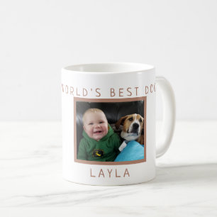 Der beste Hund der Welt personalisiert mit Foto Kaffeetasse