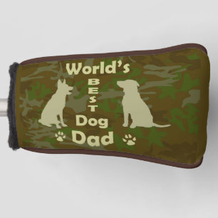 Der beste Hund-Vater-Cover der Welt Golf Headcover