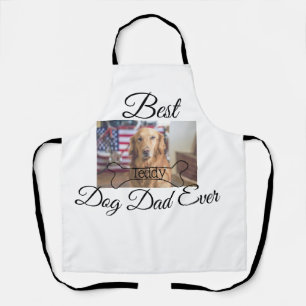 Der beste Hund-Vater fügt je den Namen des Tieres Schürze